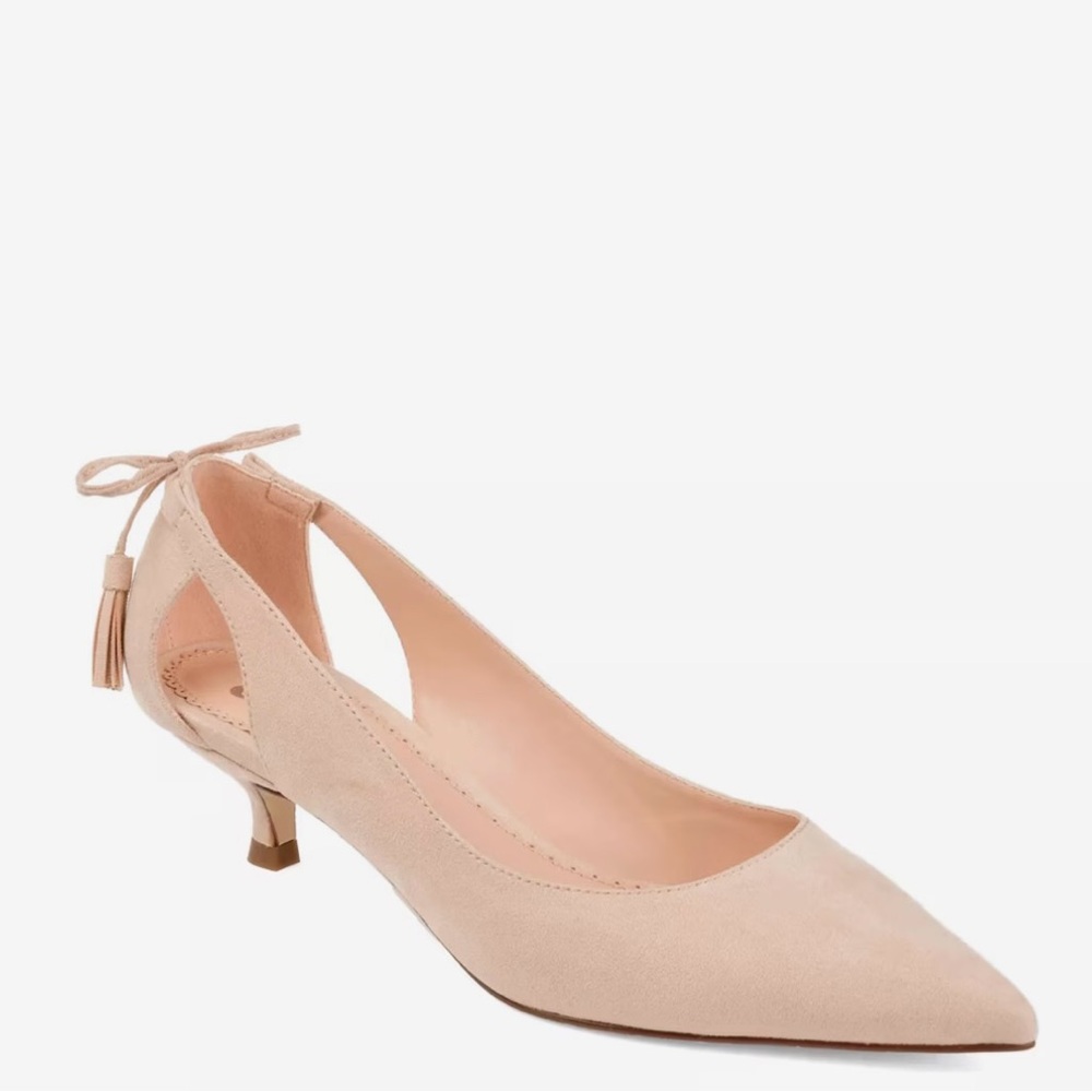 Journee Collection Tan Heels